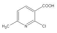 6-Methyl-2-chloro nicotinic acid  30529-70-5