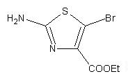 2-Amino-5-bromothiazole-4-carboxylic acid ethyl ester  61830-21-5