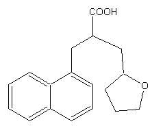3-(1-Naphthyl)-2-(tetrahydrofurfuryl)Propanoic Acid